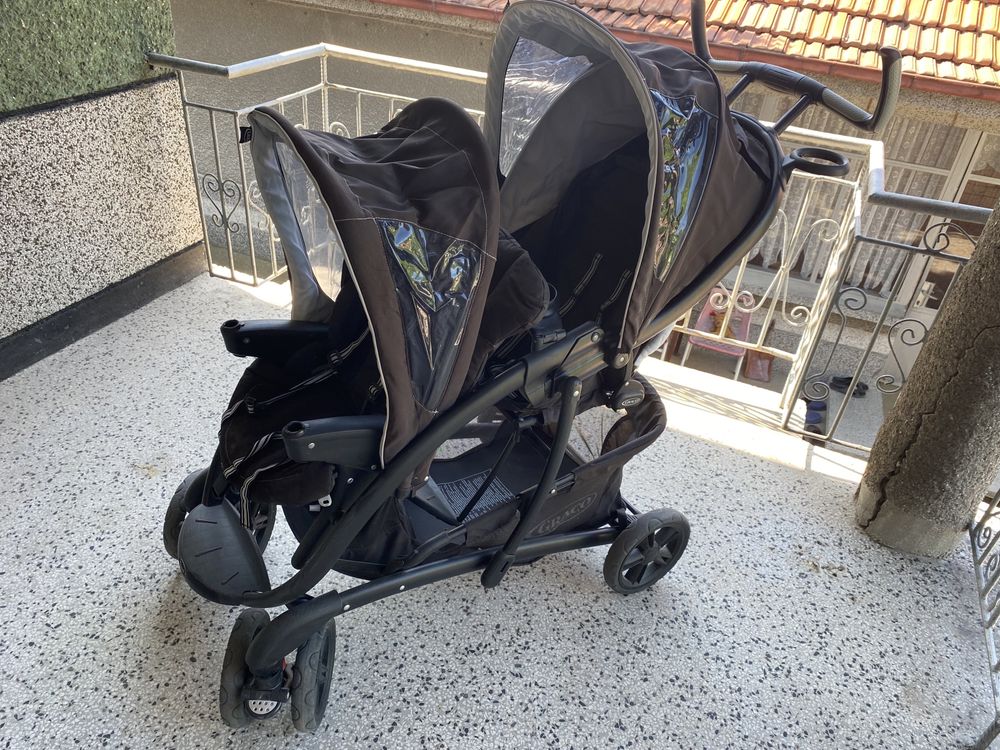 Количка за породени и близнаци грако Graco
