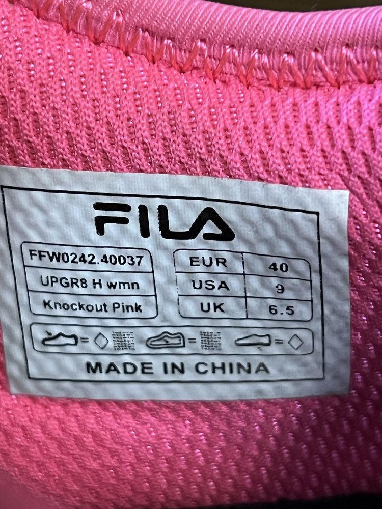Маратонки на Fila