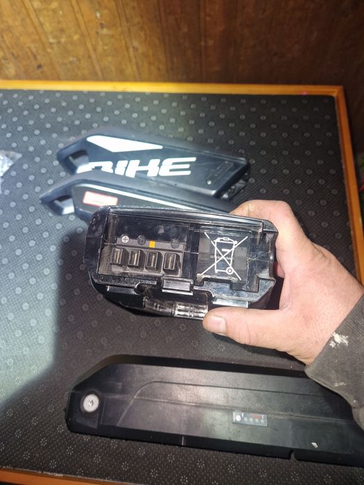 Baterii bicicleta defecte