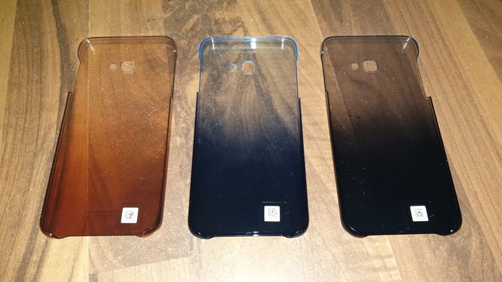Husa originala Samsung Gradation Cover Galaxy J4+ J4 Plus J415