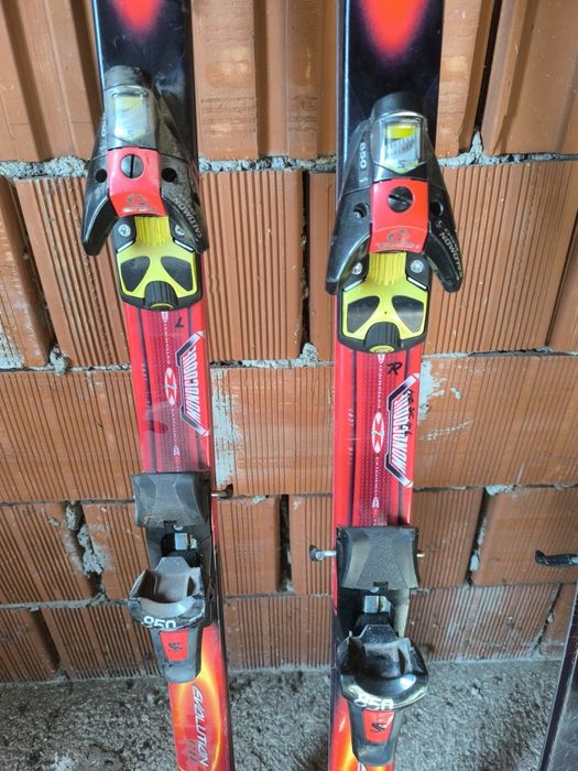 Set 3 perechi de schiuri Salomon – 175–180 cm | Stare foarte bună