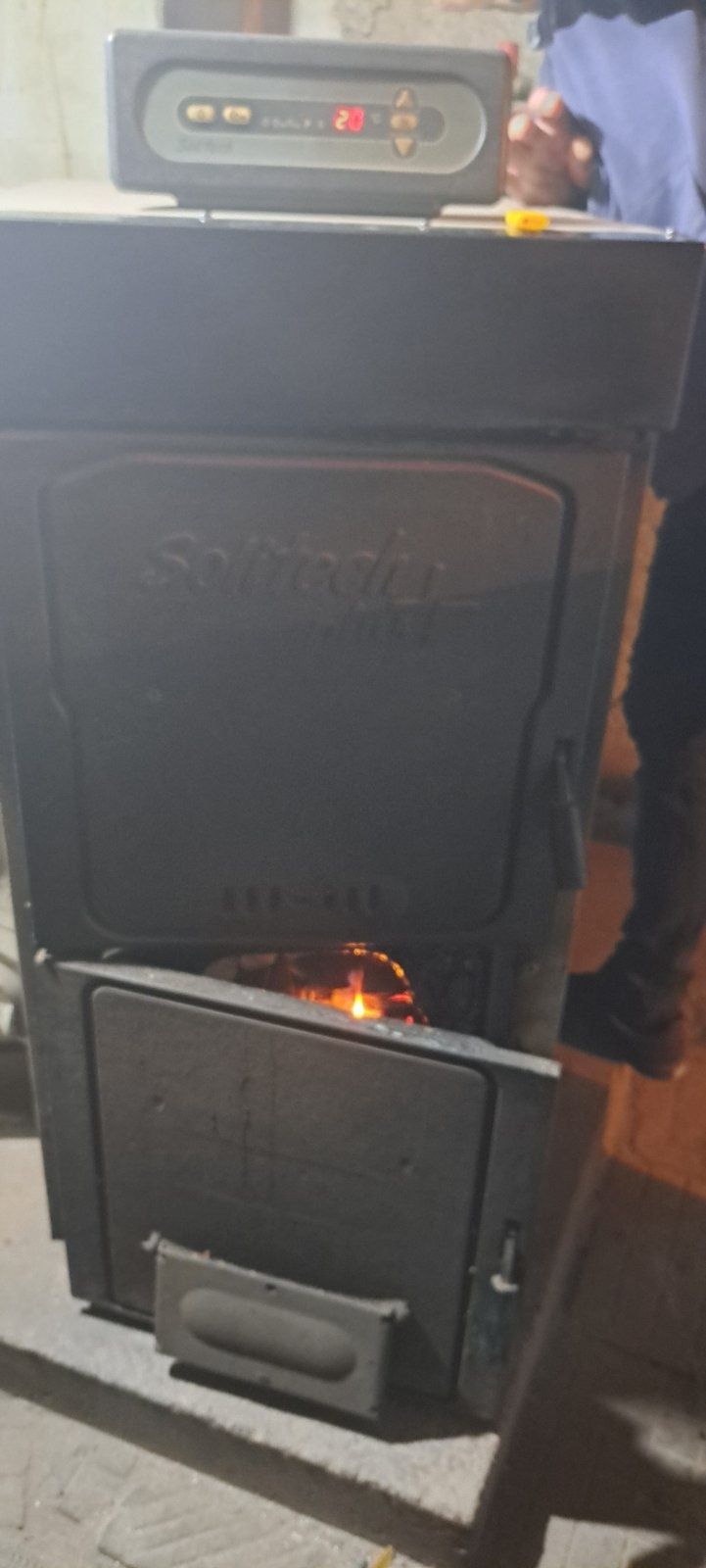 Котел на дърва и въглища 25kw