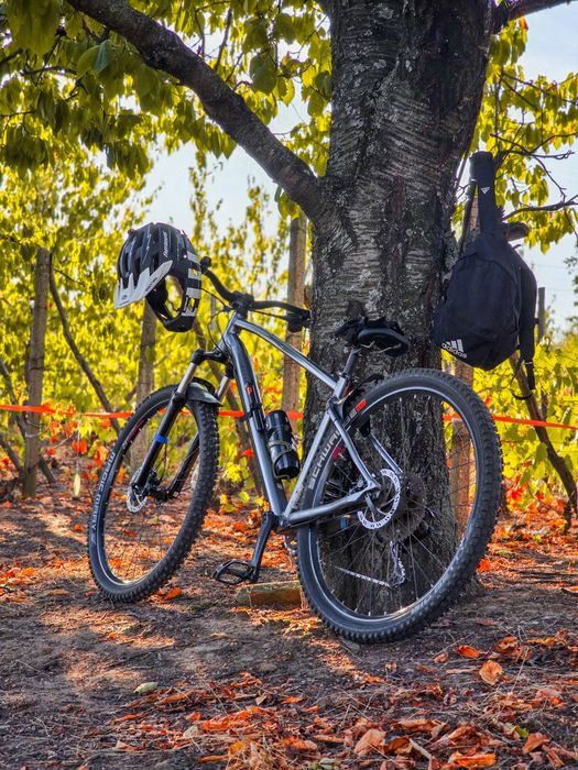 Велосипед/планинско/trail/mtb колело Rockrider XL 120 мм Suntour