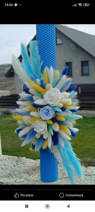 Vând lumânare botez