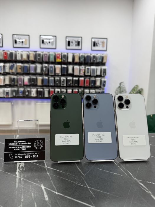 iPhone 13 Pro Max - 128Gb si 256Gb - Ca NOI - Garantie!