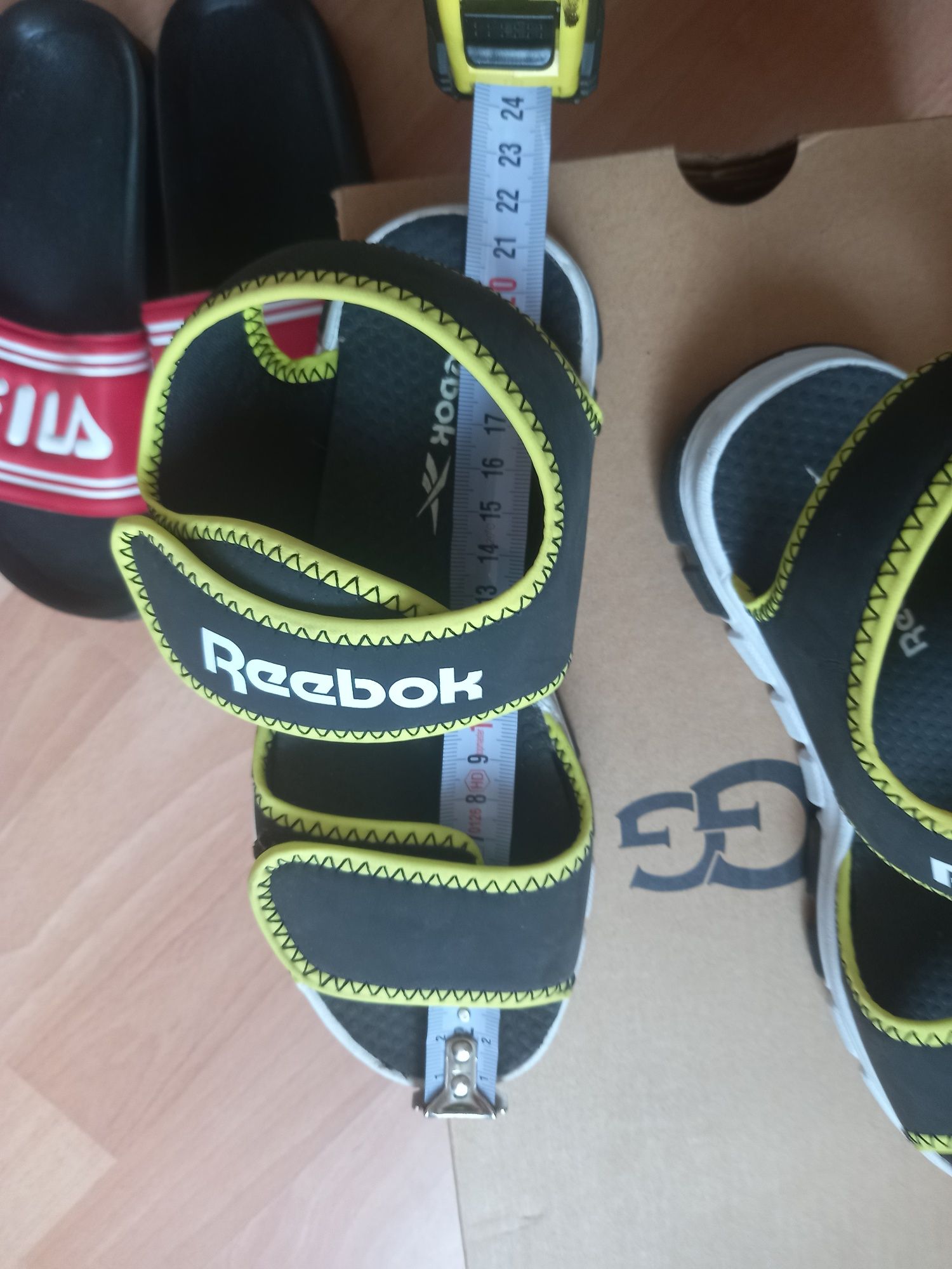 Детски сандали Reebok и Adidas и детски чехли Adidas  и  Fila
