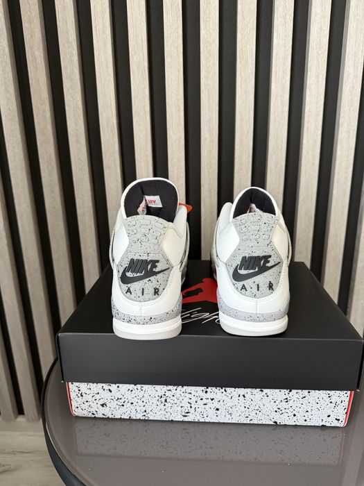 Jordan 4 white cement