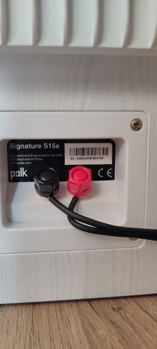 Polk s15e audio,  рафтови тонколони