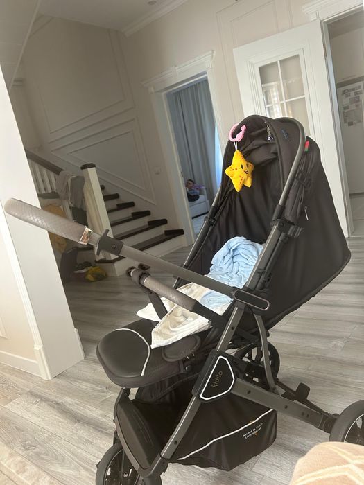 Коляска, детская коляска, с перекидной ручкой