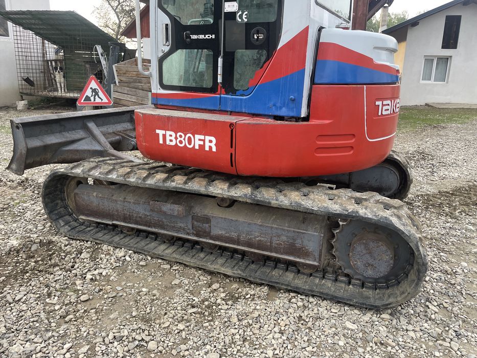 Takeuchi TB80FR excavator