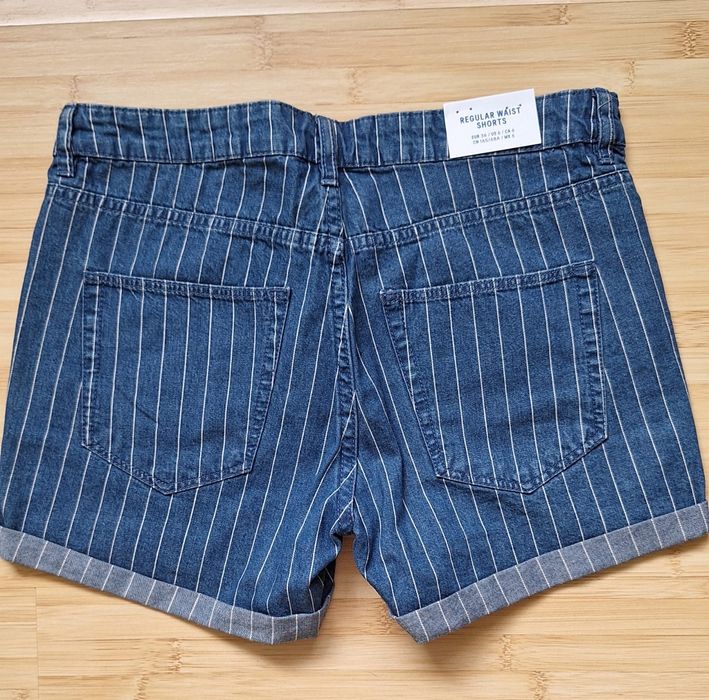 Pantalon scurt H&M , nou denim
