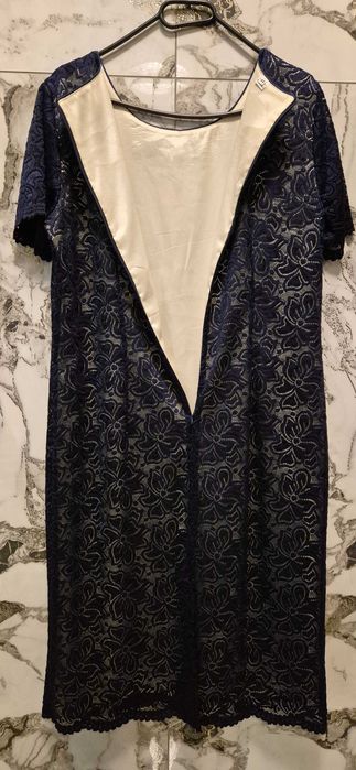 Rochie albastra eleganta marimea 44