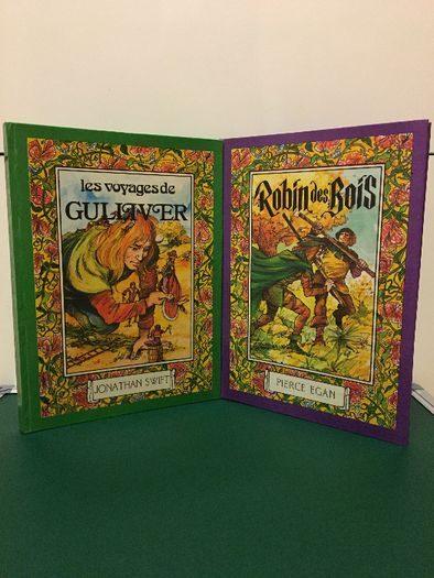 carti copii franceza gulliver; robin, anul 1985, 100 lei