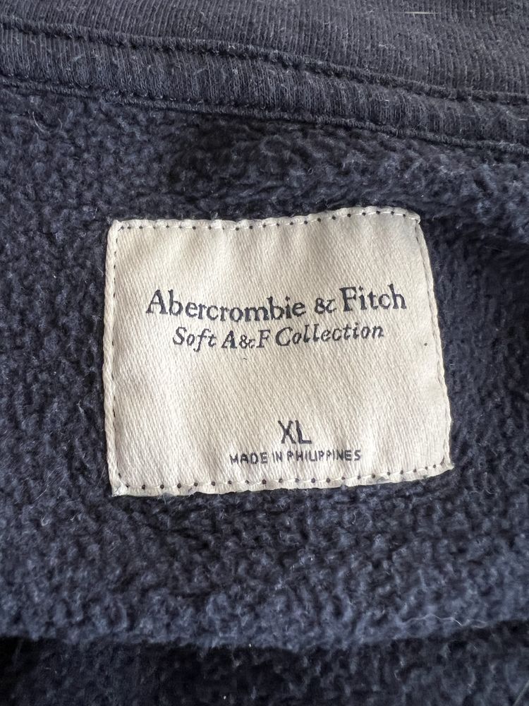 Hanorak Abercrombie and fitch XL bleumarin