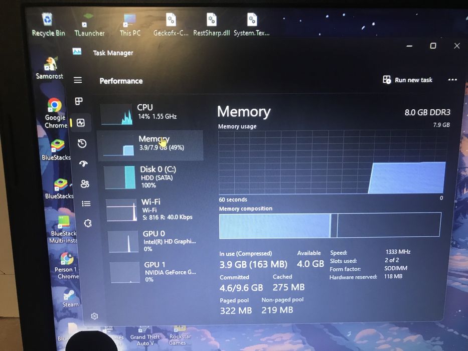 Vand Lenovo de gaming in stare buna