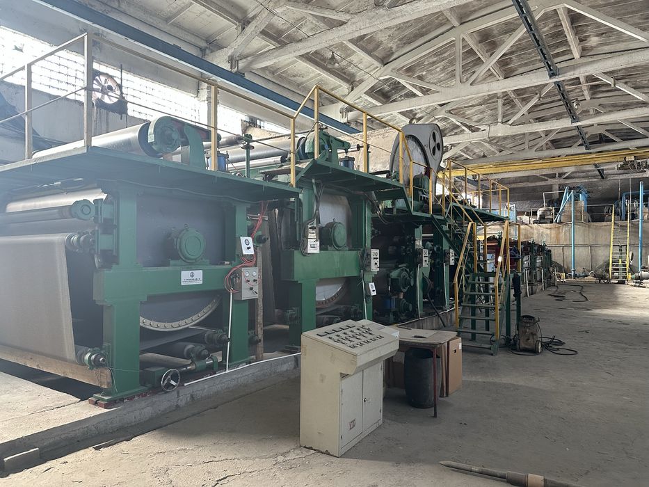 Продается оборудование для изготовления картона