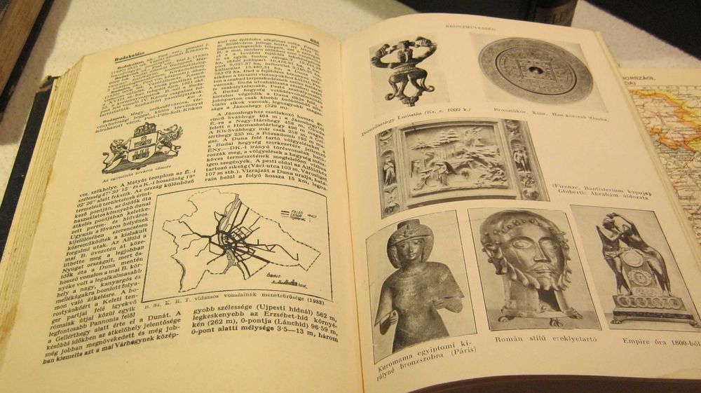 UJ LEXIKON,vol I,II,III,-,V,VI,DANTE PANTHEON, editie maghiara,1936.