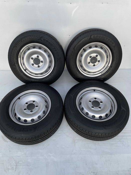 Set jante noi cu anvelope vara noi 205 75 R16c Renaut Master Movano