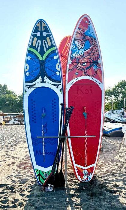 2 Пълни комплекти за надуваеми SUP дъски