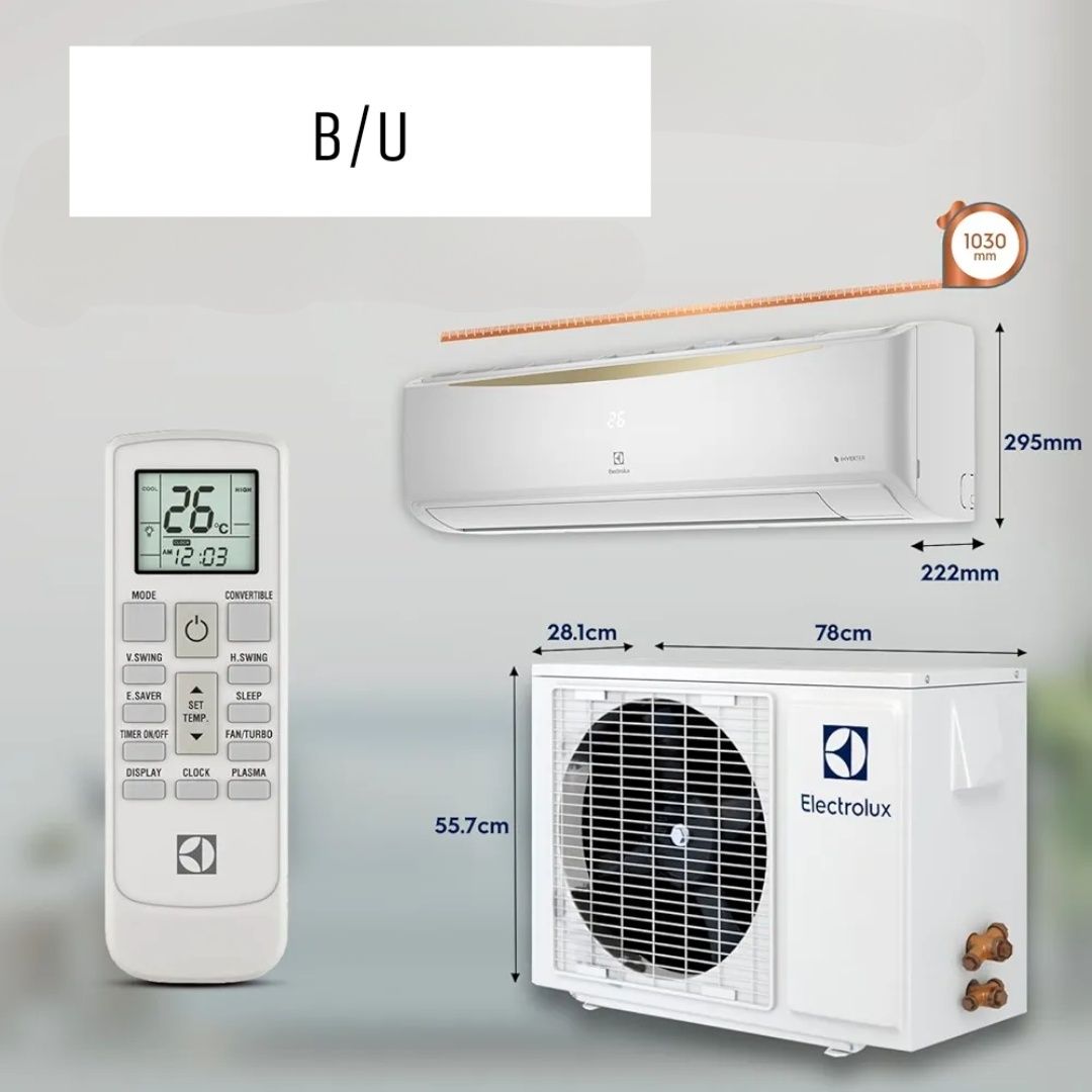 2 та Electrolux konditsioner 12 tali  b/u