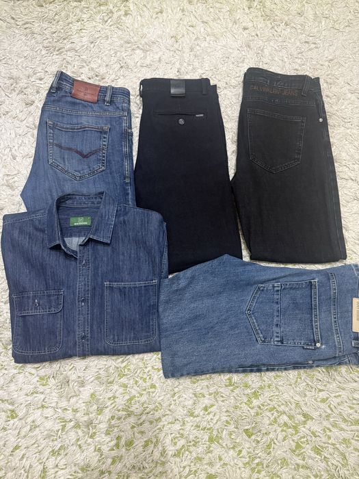 Продаются отличные джинсы и брюки драп!