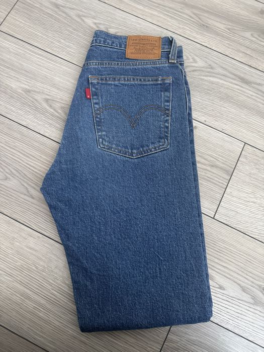 Blugi albastri Levis, wedgie, marimea 25
