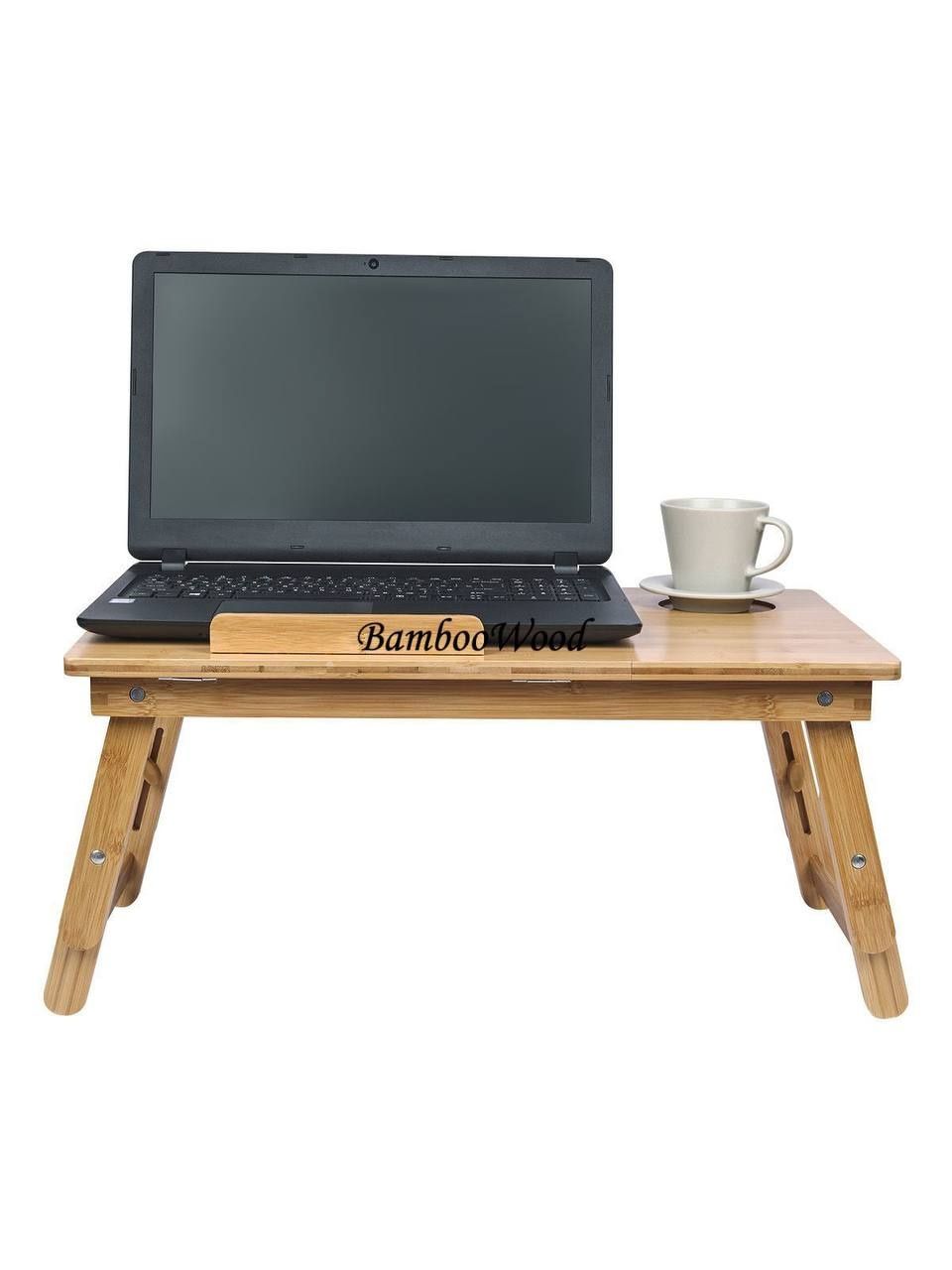Столик для ноутбука из бамбука подставка для ноутбука