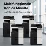 Multifuncționale Konica Minolta A3/A4 – Noi & Refurbished