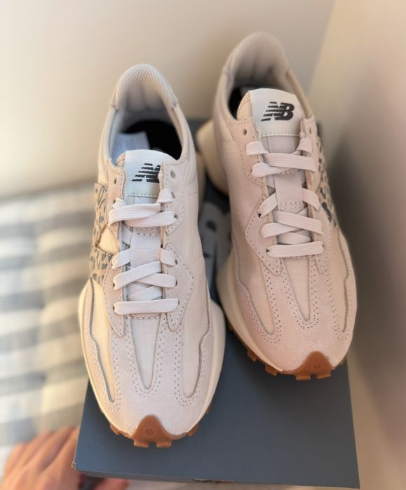 New Balance 327 bej cu model leopard marimea 37 noi originali