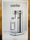 Aparat sifon INOX Aarke Carbonator II, cu cartuse SodaStream