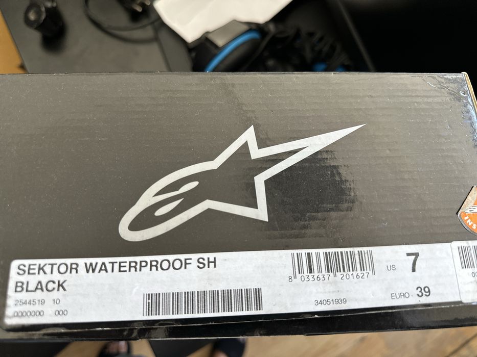 Ghete moto Alpinestats Sektor Waterproof