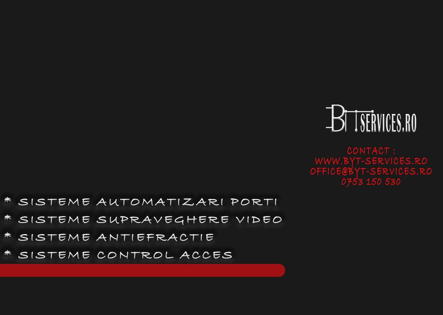 Automatizari porti/ Control acces card, etc