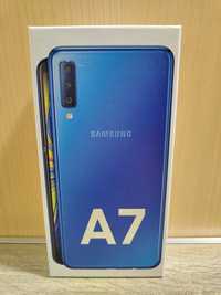 Samsung Galaxy A7 (2018) + 13бр. кейса и 2 usb кабела