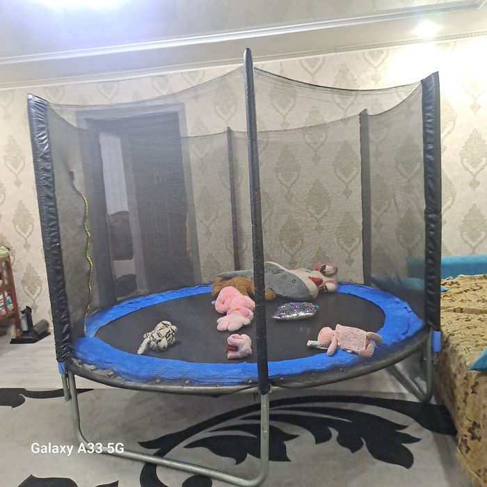 Продам каркасный батут.