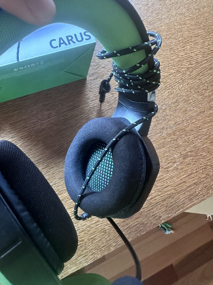слушалки Carus black camo