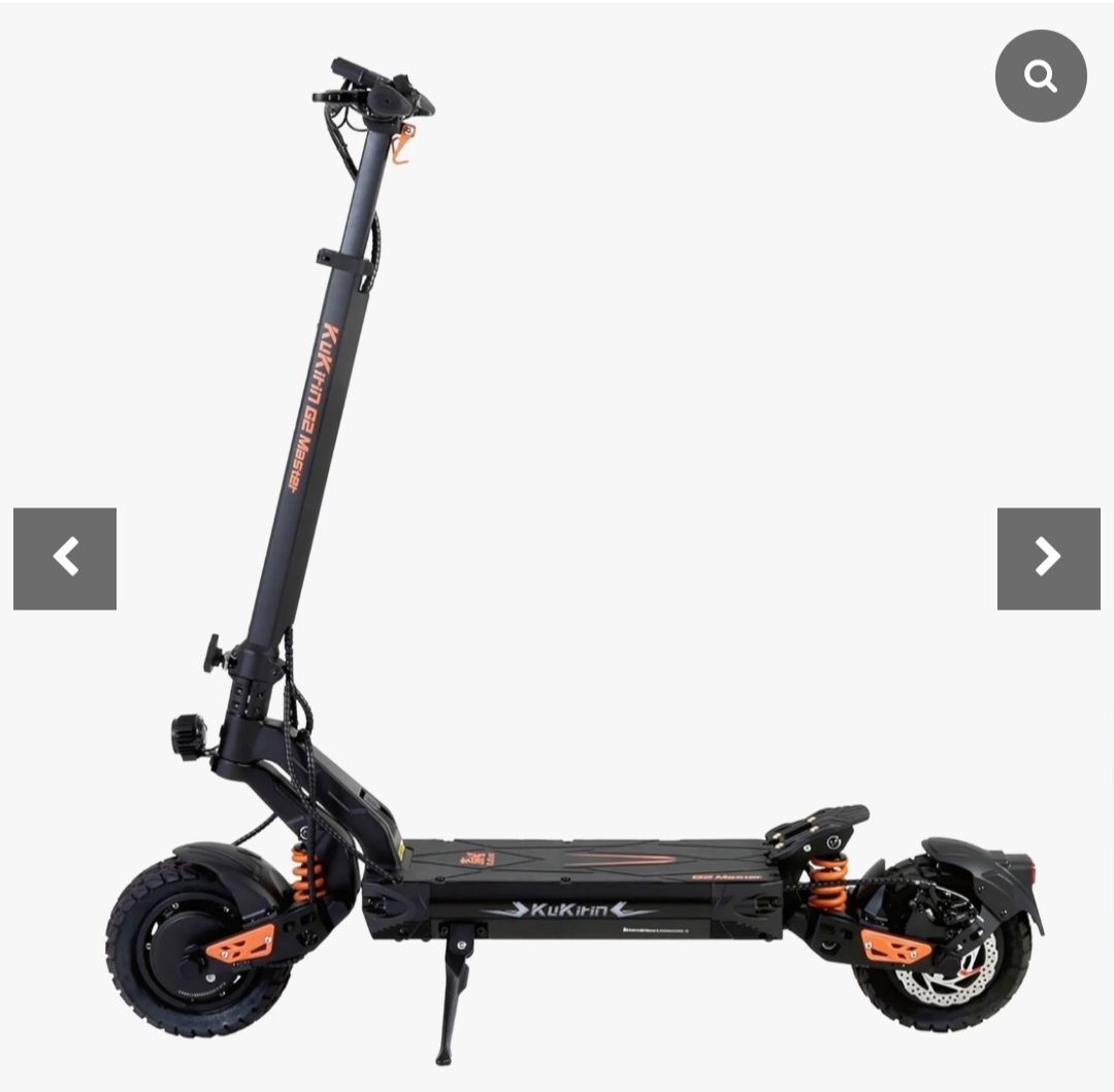 Vânt trotineta Kukirin G2 MASTER.