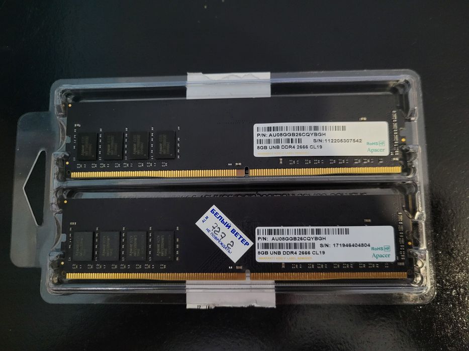 Озу DDR4 16 Гб 8x2