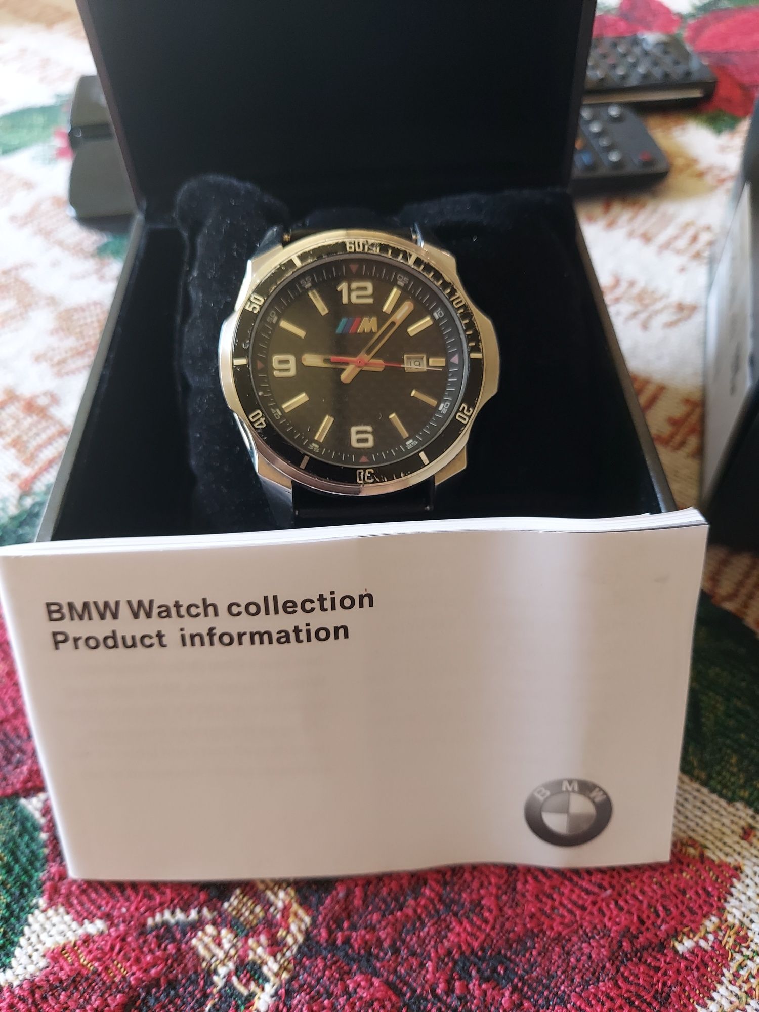 Часовник BMW M швейцарски механизъм  RONDA