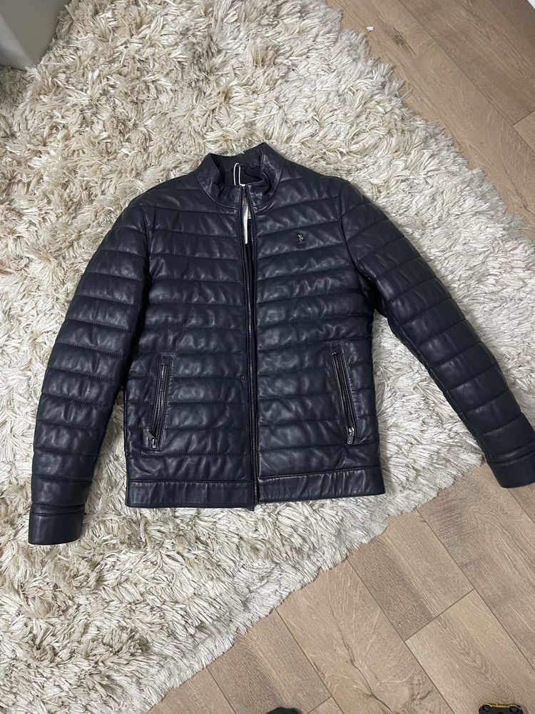 Geaca Piele U.S Polo Assn Originala noua la pret redus -75%