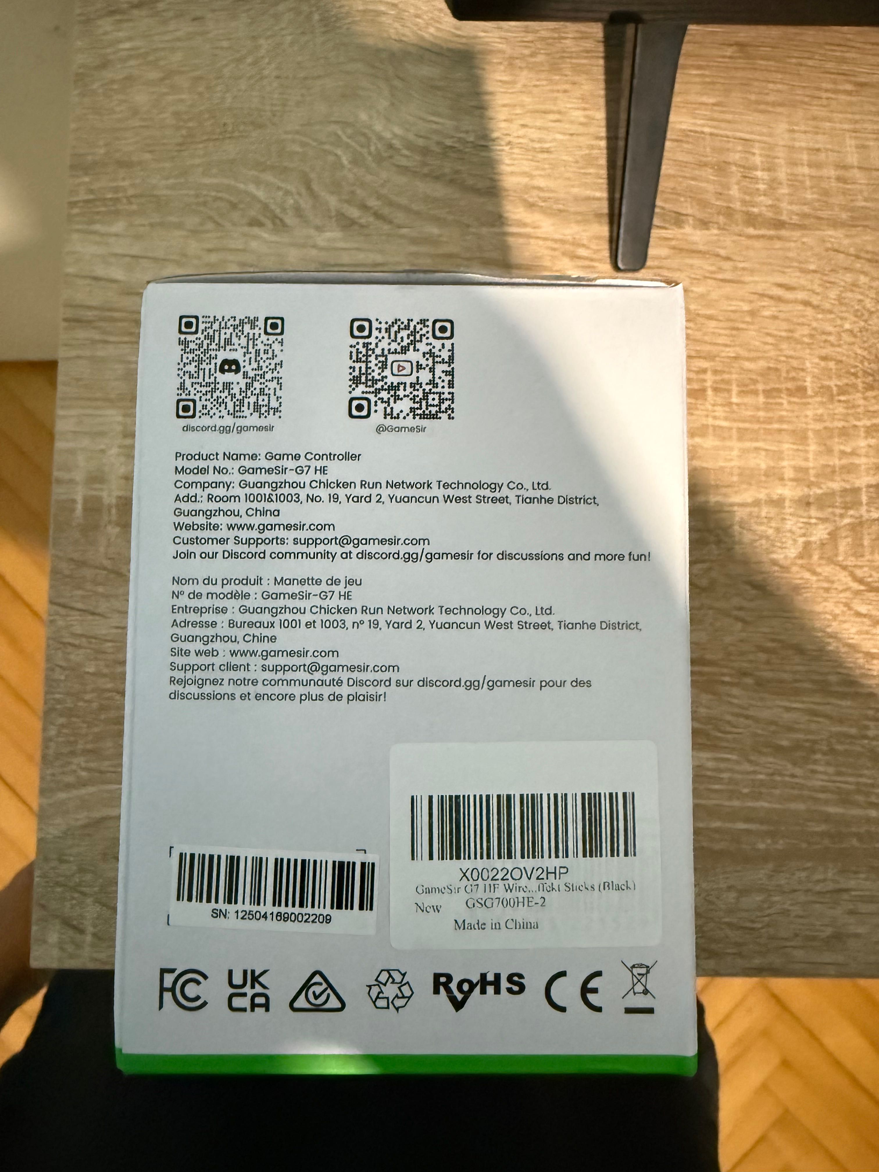 “Gamesir G7 HE”  Геймпад за Компютър / Xbox One / Xbox Series Черен