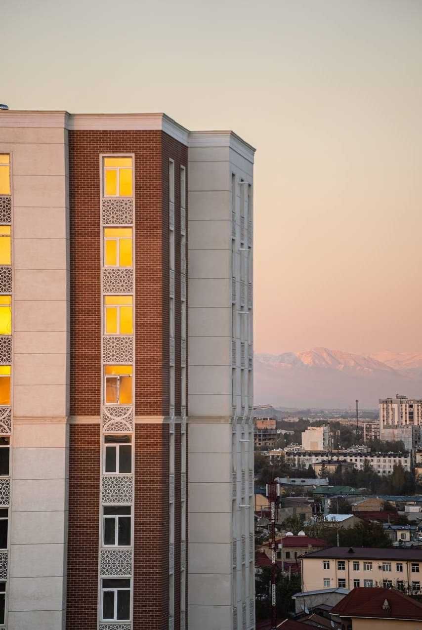 FDG. ЖК Parkent plaza. 2/2/14 кирпич, 75м², 2 санузла. Евроремонт-50 %
