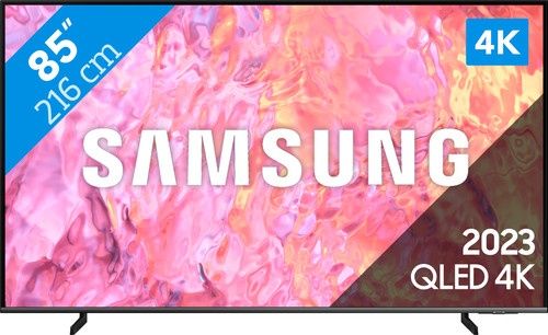 Телевизор QLED Samsung QE85Q60C 85" New(2023) 2 года  гарантии