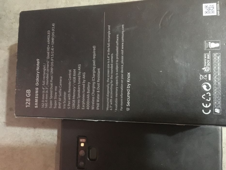 Samsung note 9-cutie originala+17huse incluse