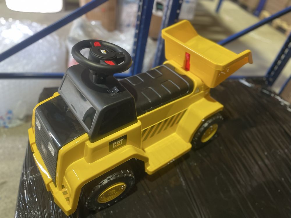 Camion electric copii Caterpillar H4 Yellow 35W CAT lumini led