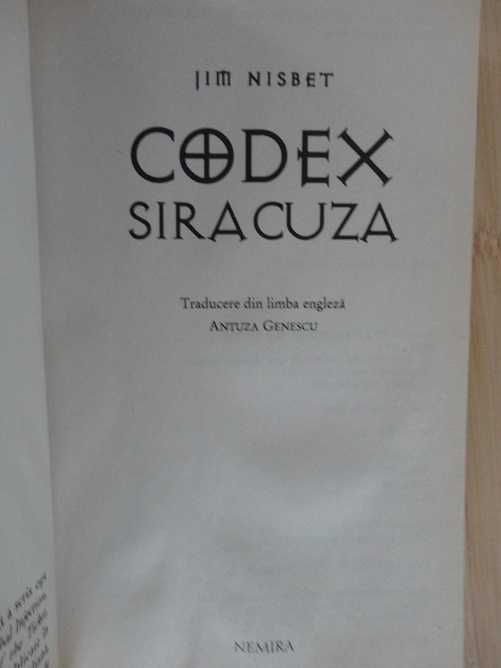 Codex Siracuza -Jim Nisbet