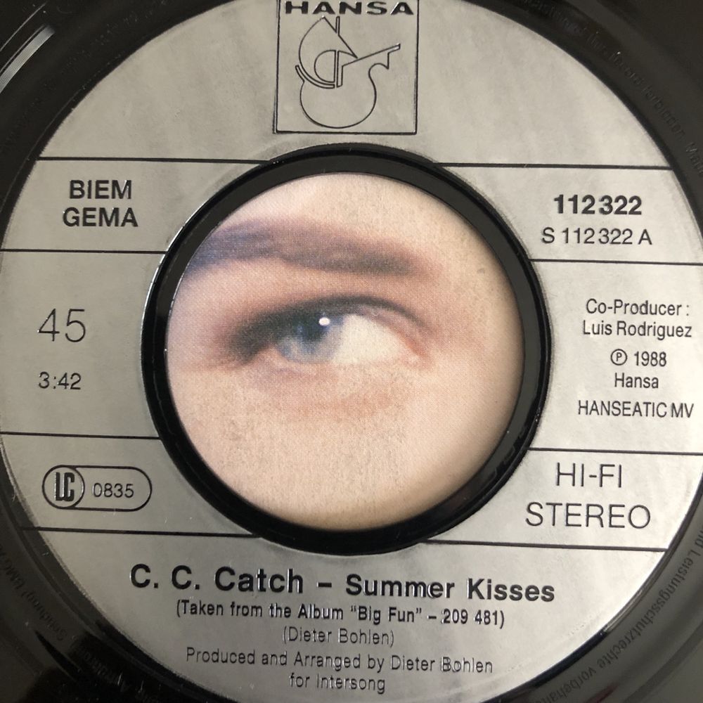 C.C. Catch – Summer Kisses