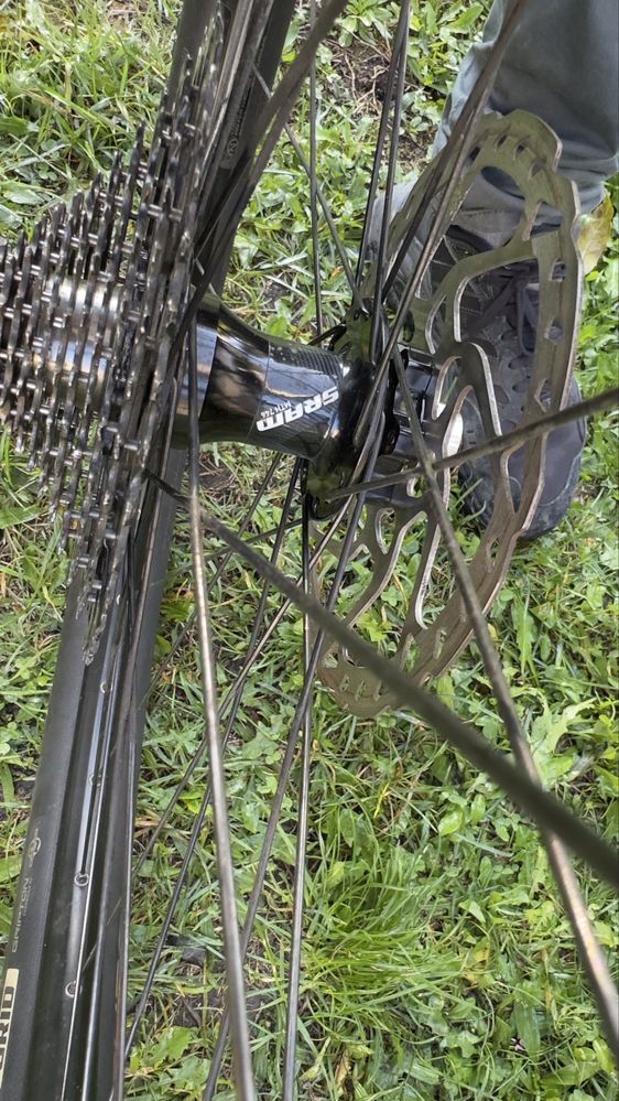 Vand roata completa spate 27,5 ,butuc spate Sram ,pinioane Sram 11 SPD