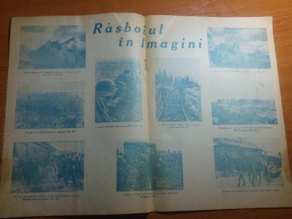 revista informatiuni -anul 1,nr.1 din februarie 1943-editie de razboi