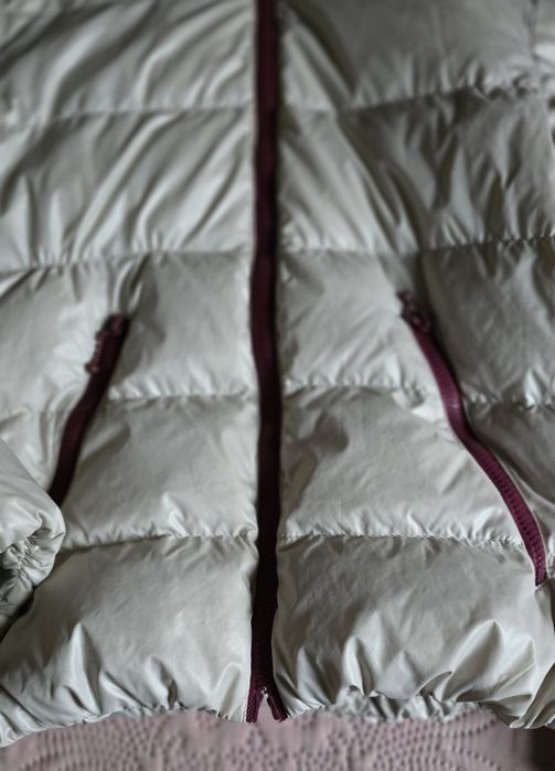 Geaca Duvetica pentru fete 11-12 ani umplutura cu puf si pene