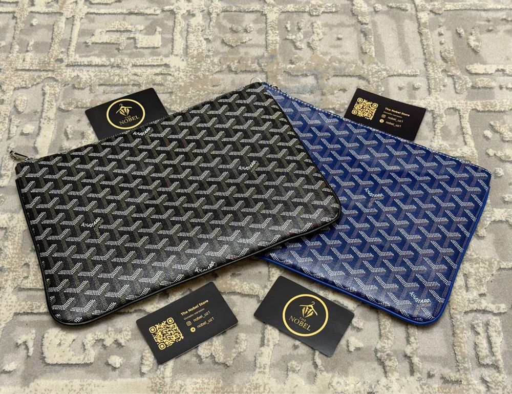 Goyard, Клатч Синий в наличий